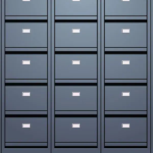 office grey filing cabinets